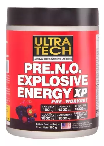 [TN-856662112] Pre N.O Explosive Energy XP Ultra Tech (Frutos Rojos)