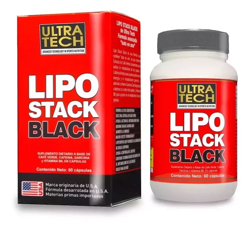 [TN-1276265945] Quemador Lipo Stack Black Ultra Tech