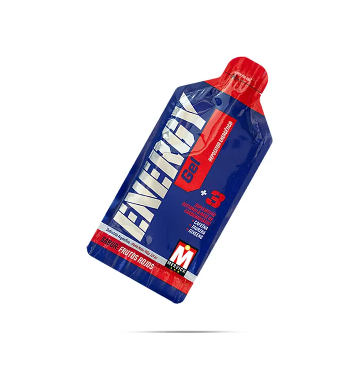 [TN-667857092] Caja Energy Gel Mervick 12 u (Frutos Rojos)