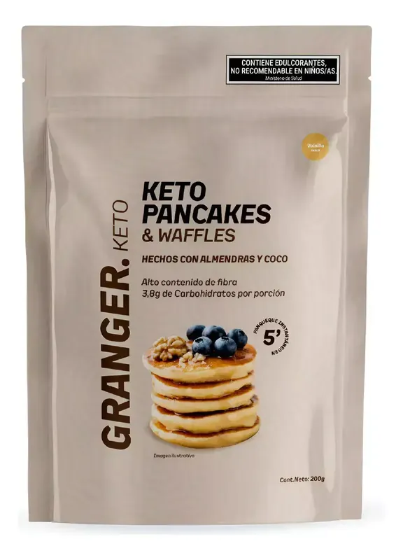 [TN-1518559106] Pancake Granger Keto 200 gr